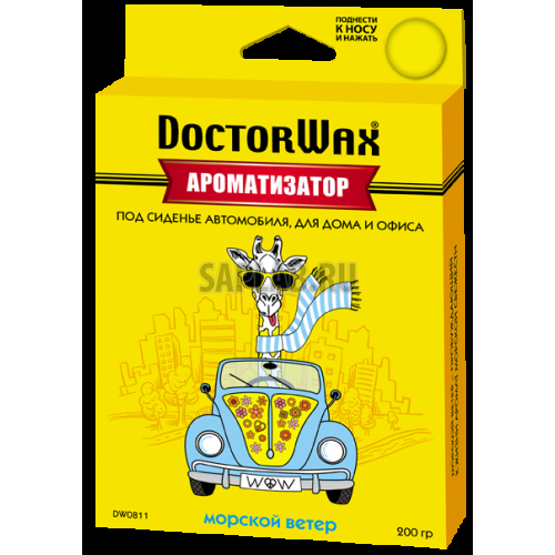 Купить DOCTORWAX DW0811 Ароматизатор воздуха под сиденье. Морской ветер