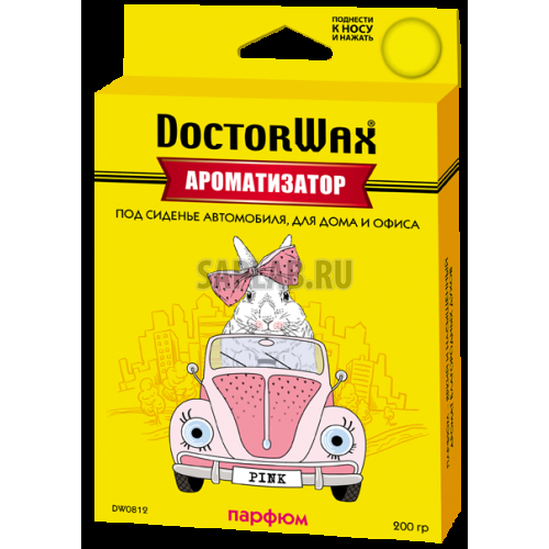 Купить DOCTORWAX DW0812 Ароматизатор воздуха под сиденье. Парфюм