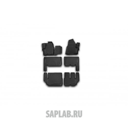 Купить Element CARFRD00029K Коврики 3D в салон FORD Tourneo Custom, 01/2013->, 9 seats, 6 шт. (полиуретан)