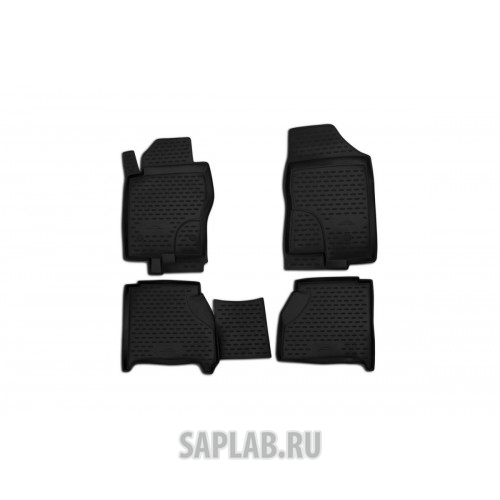 Купить Element CARNIS10050H Коврики в салон NISSAN Navara, 2010-2015, 4 шт. с ниш.зад. сид.(полиуретан)