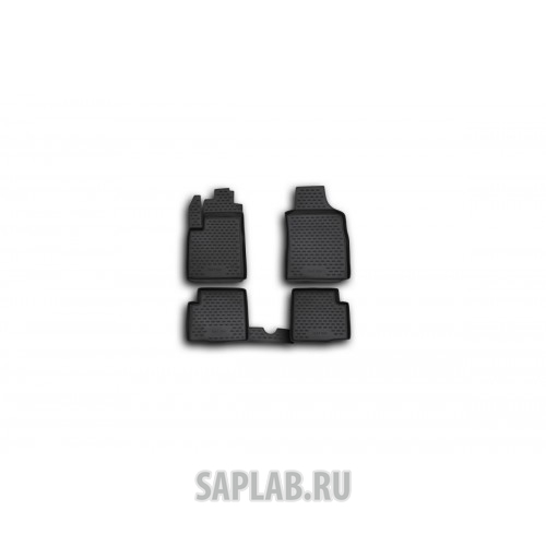 Купить Element NLC1516210K Коврики в салон FIAT 500 08/2008->, 4 шт. (полиуретан)