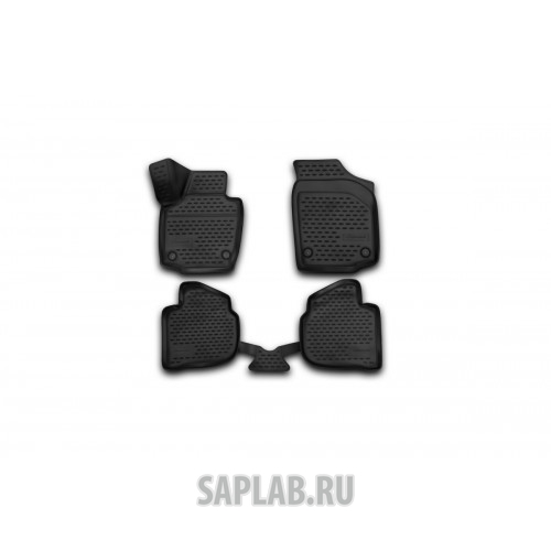 Купить Element NLC3D4515210K Коврики 3D в салон SKODA Rapid, 2013-> 4 шт. (полиуретан)