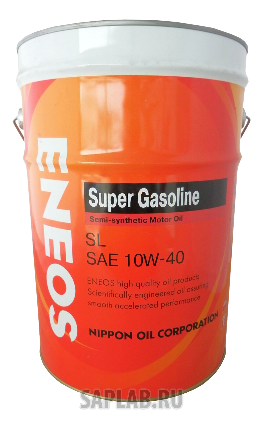 Купить ENEOS 8801252021032 Моторное масло Eneos Super Gasoline Semi-Synthetic SAE 10W-40 20л