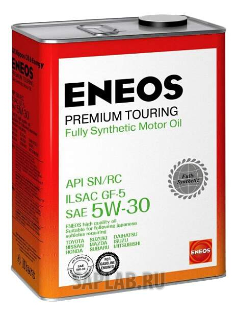 Купить ENEOS 8809478942216 Моторное масло Eneos Premium Touring SN 5W-30 4л