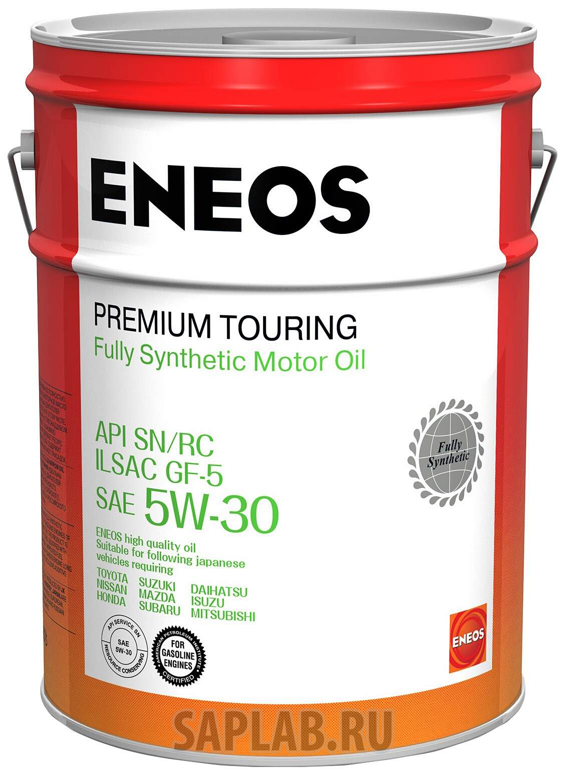 Купить ENEOS OIL4071 Моторное масло Eneos Super Gasoline 100% Synt. 5w-30  20л