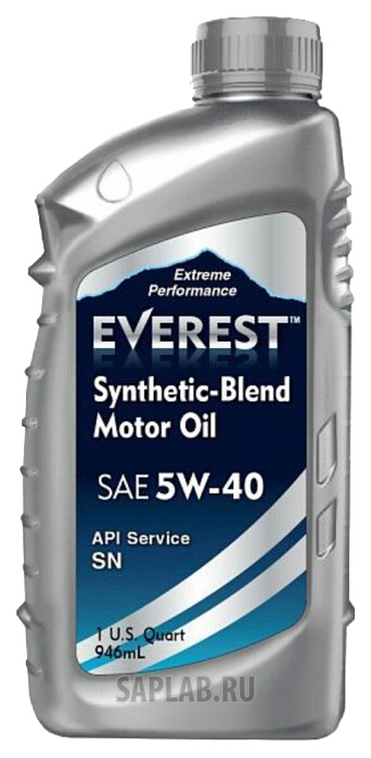 Купить EVEREST FP10400EV01LSB Моторное масло Everest Synthetic Blend 10W-40 0,946л
