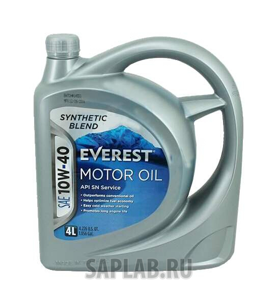 Купить EVEREST FP10400EV04LSB Моторное масло Everest Synthetic Blend 10W-40 4л