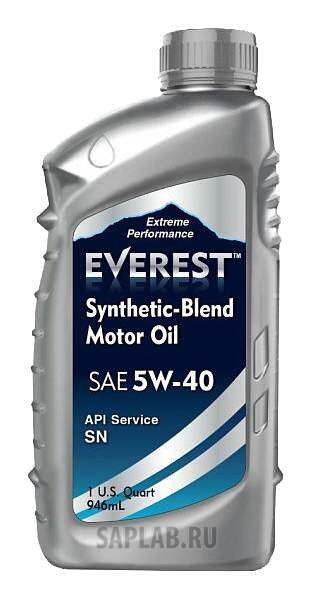 Купить EVEREST FP54000EV01LSB Моторное масло Everest Synthetic Blend 5W-40 1л