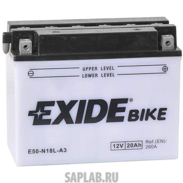 Купить EXIDE E50N18LA3 Аккумулятор EXIDE E50-N18L-A3
