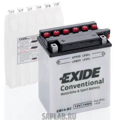 Купить EXIDE EB14B2 Аккумулятор автомобильный EXIDE EB14-B2 14 Ач