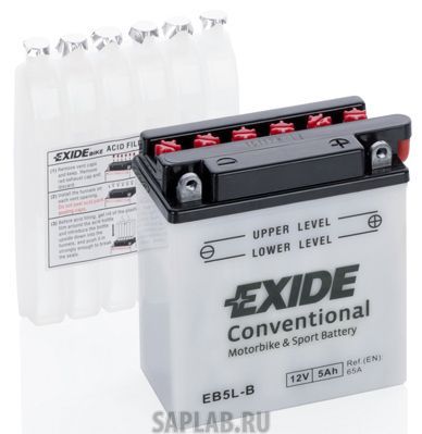 Купить EXIDE EB5LB Аккумулятор автомобильный EXIDE EB5L-B 5 Ач