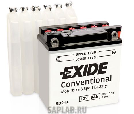 Купить EXIDE EB9B Аккумулятор автомобильный EXIDE EB9-B 9 Ач