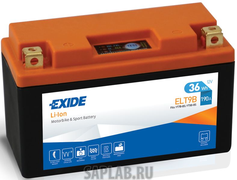 Купить EXIDE ELT9B Аккумулятор EXIDE ELT9B