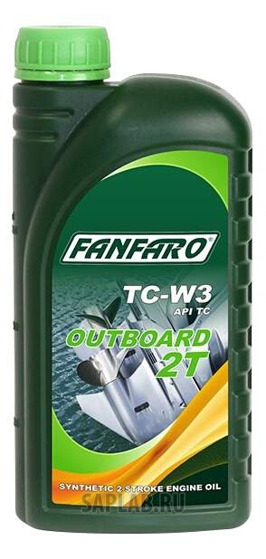 Купить FANFARO 16910 Моторное масло Fanfaro M-2T Outboard 5W-30 1л