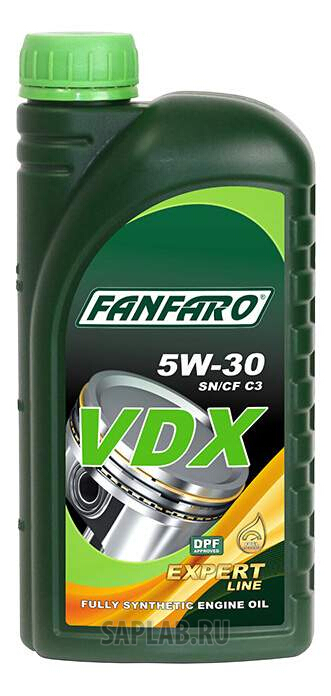 Купить FANFARO 17000 VDX 5W-30 Full Synthetic 1л