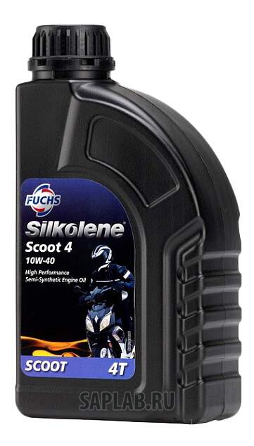 Купить FUCHS 121214 Моторное масло Fuchs Silkolene Scoot 4 10W-40 1л