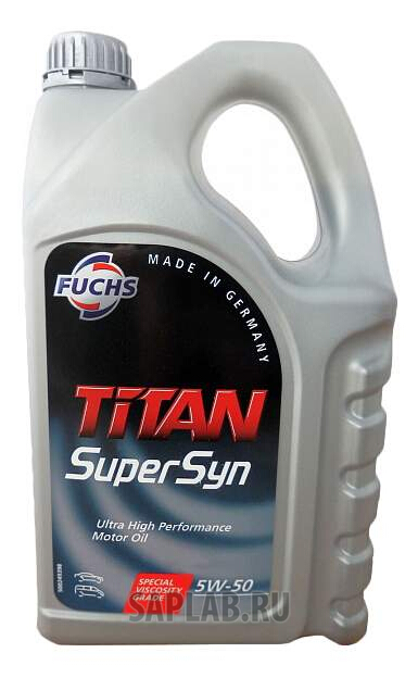 Купить FUCHS 600641016 Моторное масло Fuchs Titan SuperSyn 5W-50 5л