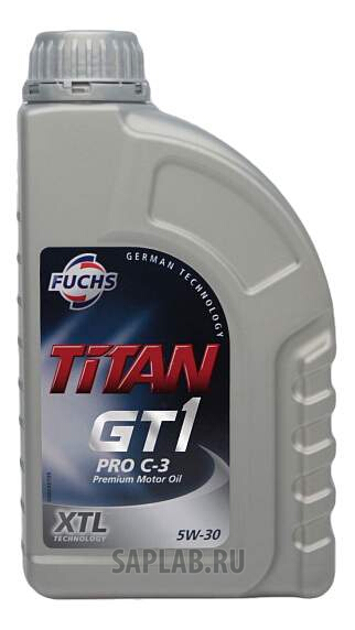 Купить FUCHS 600756253 Моторное масло Fuchs Titan GT1 Pro C-3 5W-30 1л
