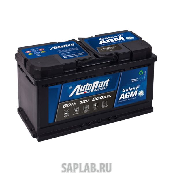 Купить GALAXY 1635 Аккумулятор Galaxy AGM 80R