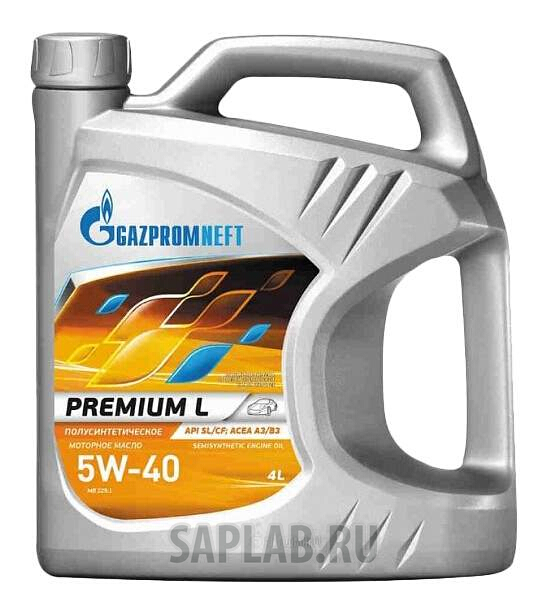 Купить GAZPROMNEFT 2389900122 Моторное масло Gazpromneft Premium L 5W-40 4л