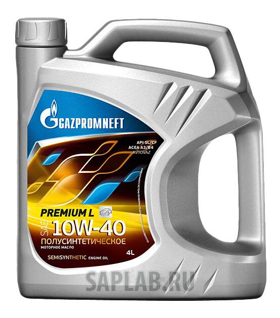 Купить GAZPROMNEFT 2389900125 Моторное масло Gazpromneft Premium L SL/CF 10W-40 4л