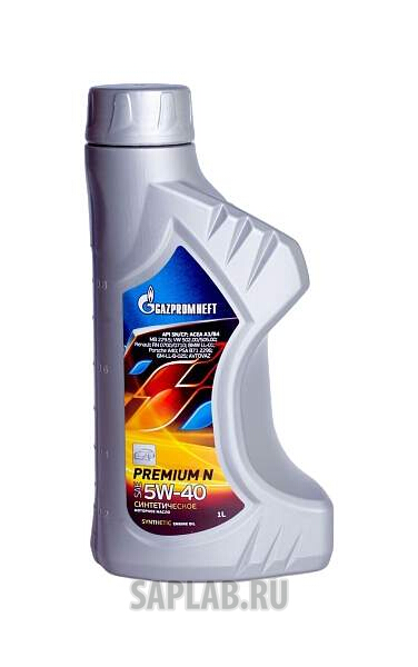 Купить GAZPROMNEFT 2389900143 Моторное масло Gazpromneft Premium N 5W-40 1л