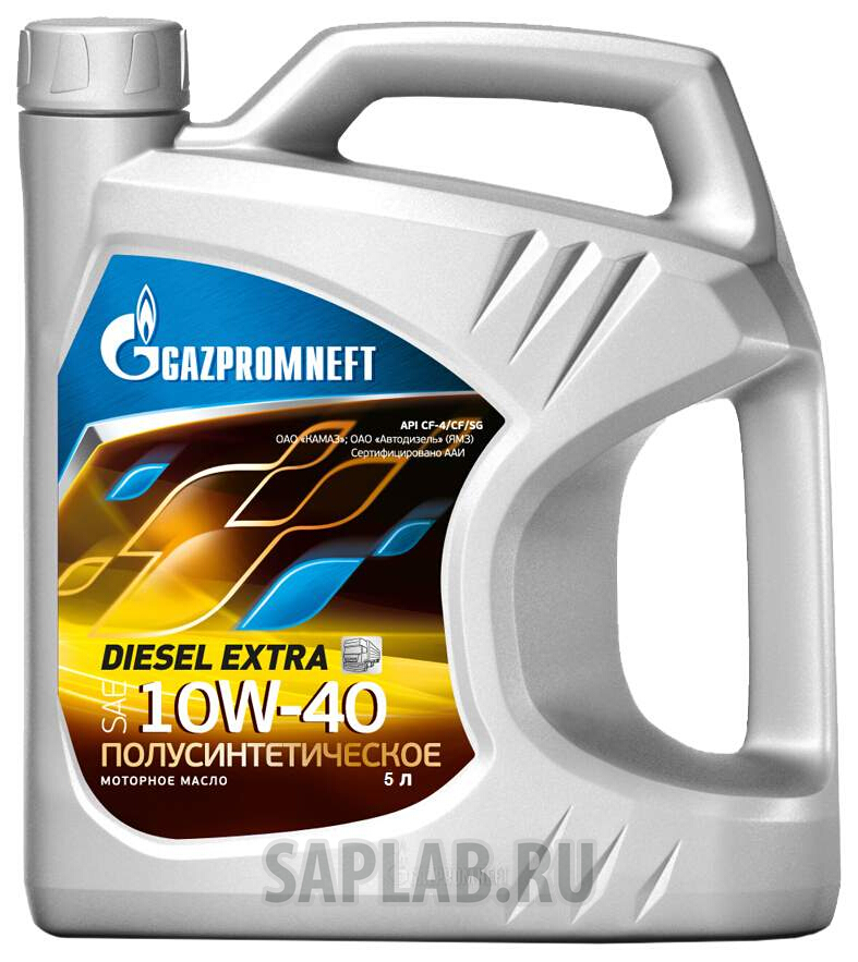 Купить GAZPROMNEFT 2389901352 Моторное масло Gazpromneft Diesel Extra 10W-40 5л