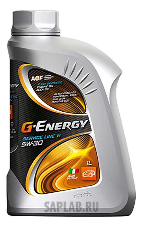 Купить GAZPROMNEFT 253140180 Моторное масло Gazpromneft G-Energy Service Line W 5W-30 1л