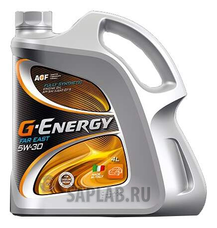 Купить GAZPROMNEFT 253141935 Моторное масло Gazpromneft G-Energy Far East 5W-30 4л
