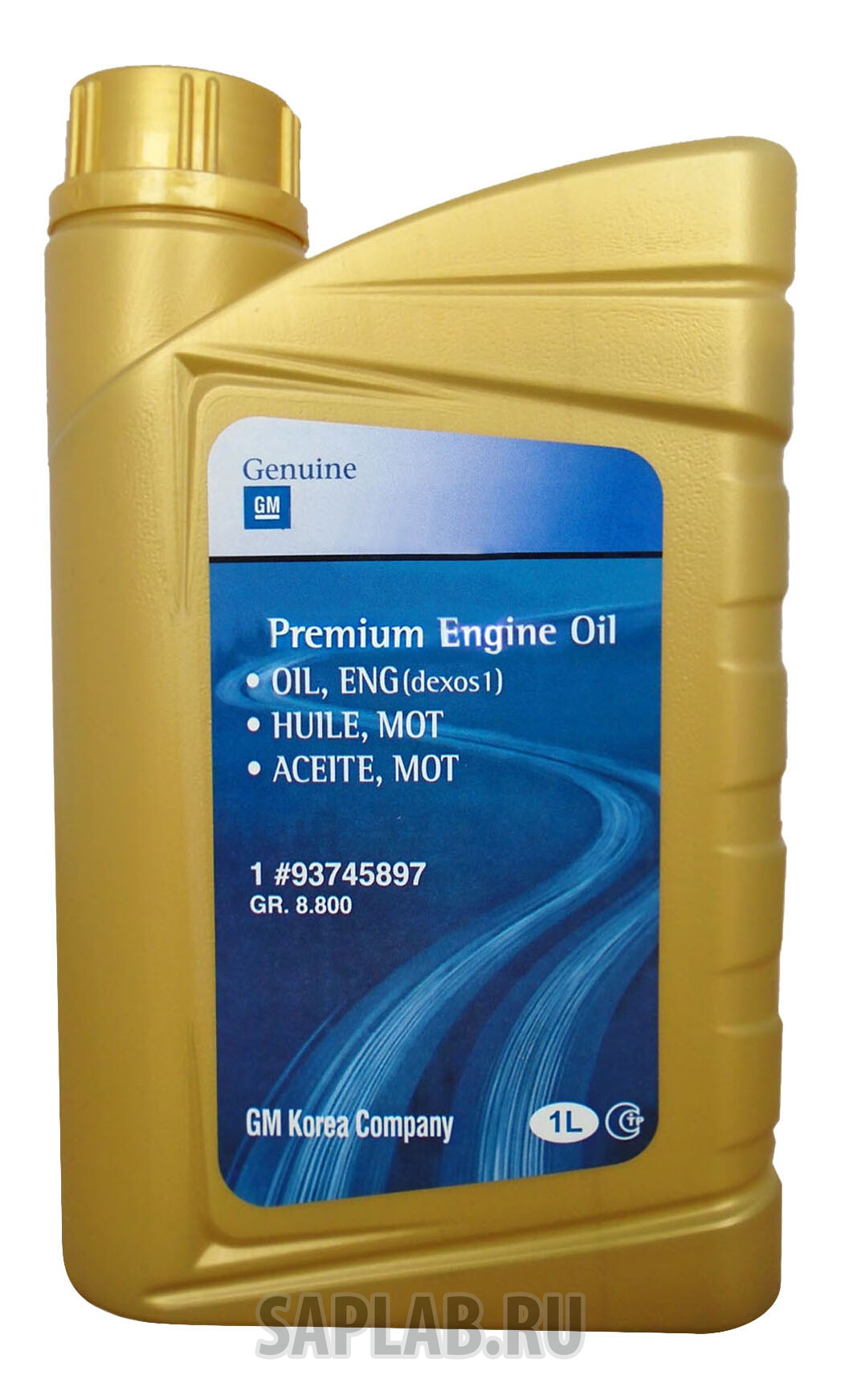 Купить GENERAL MOTORS 93745897 Моторное масло General Motors Dexos1 5W-30 1л