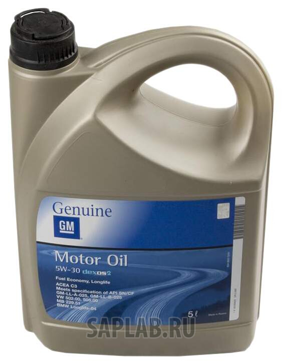 Купить GENERAL MOTORS 95599405 Моторное масло General Motors Dexos2 Dexos2 Longlife 5W-30 5л