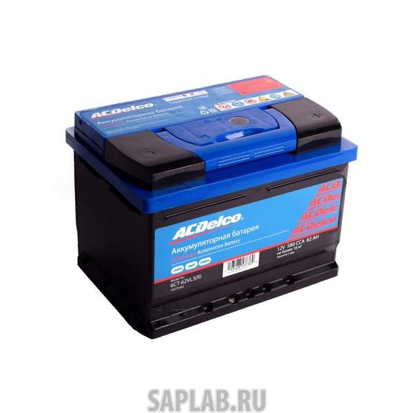 Купить GENERAL_MOTORS 19375462 ACDelco GM Silver  Аккумулятор (Battery)  62-З-R Обратная Полярность  (низкая) GM 19375462