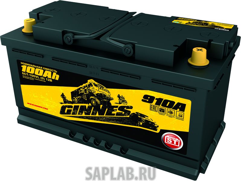 Купить GINNES GS10001 Аккумулятор автомобильный GINNES ST 6CT-100.0 GS10001