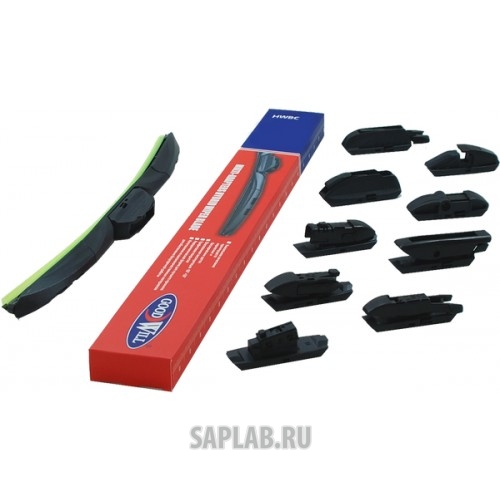 Купить GOODWILL HWBC19 Гибридная щётка стеклоочистителя 480мм (9 адаптеров)