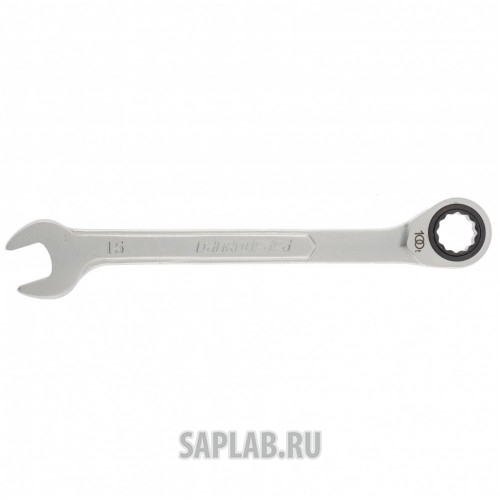 Купить GROSS 14853 Ключ комбинированный трещоточный, 15 мм, количество зубьев 100 Gross