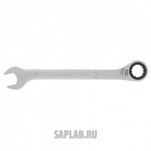 Купить GROSS 14857 Ключ комбинированный трещоточный, 19 мм, количество зубьев 100 Gross