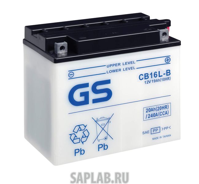 Купить GS CB16LB Аккумулятор GS CB16L-B (б/э) 390