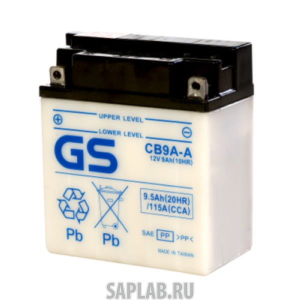 Купить GS CB9AA Аккумулятор GS CB9A-A (б/э) 395