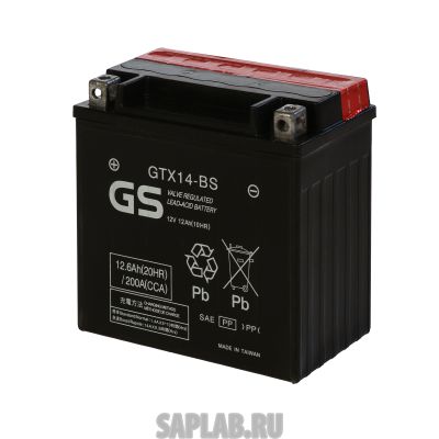Купить GS_YUASA GTX14BS Аккумулятор для мототехники GS YUASA GTX14-BS