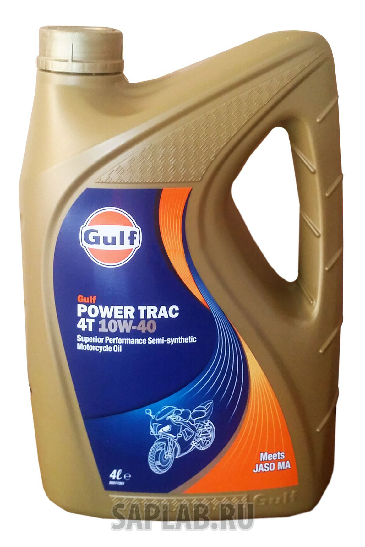 Купить GULF 120118001659 Моторное масло Gulf Power Trac 4T 10W-40 4л