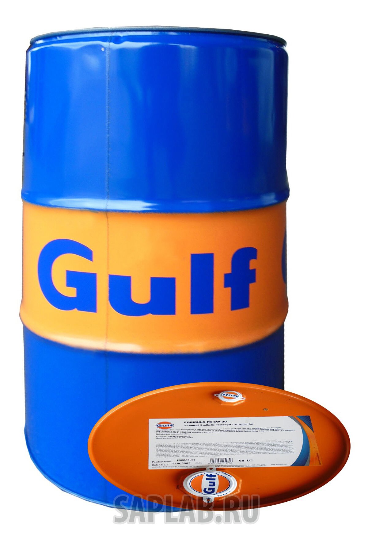 Купить GULF 120966GU01 Моторное масло Gulf Formula FS SAE 5W-30 60л