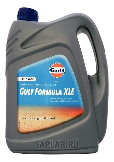 Купить GULF 121581GU01 Моторное масло Gulf Formula XLE 5W-30 5л