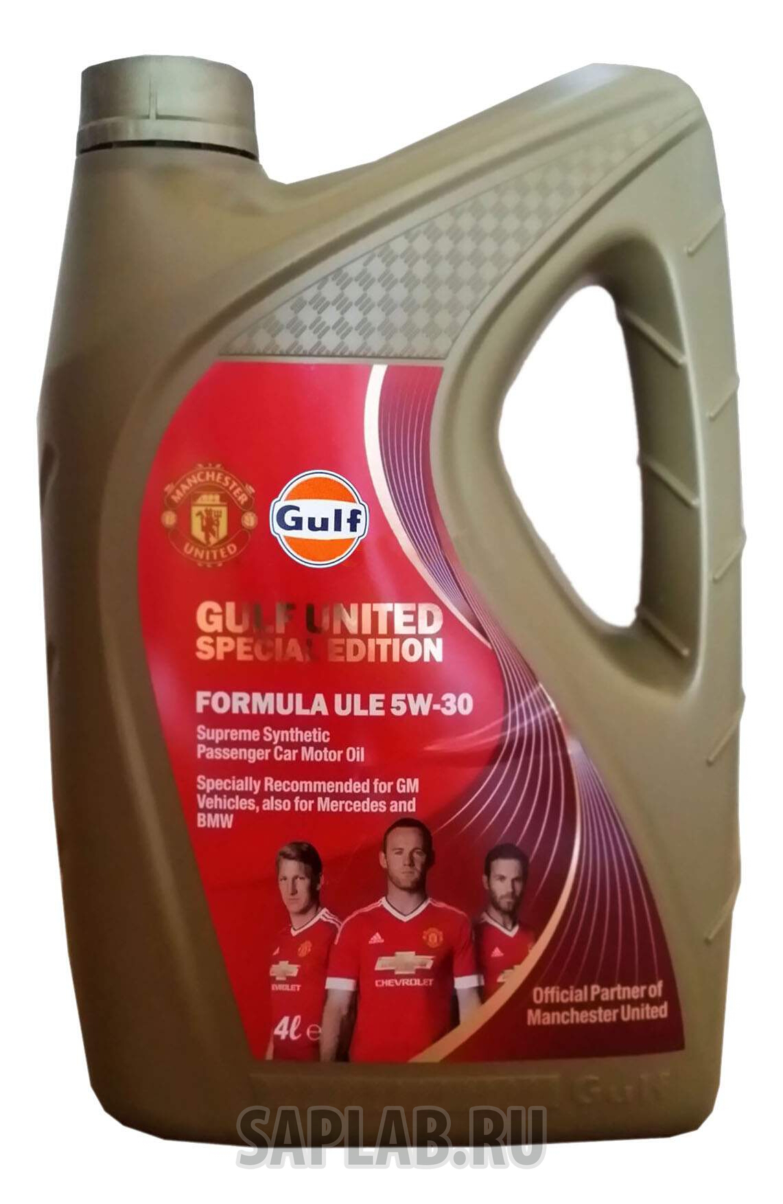 Купить GULF 122106401659 Моторное масло Gulf United Formula ULE 5W-30 4л