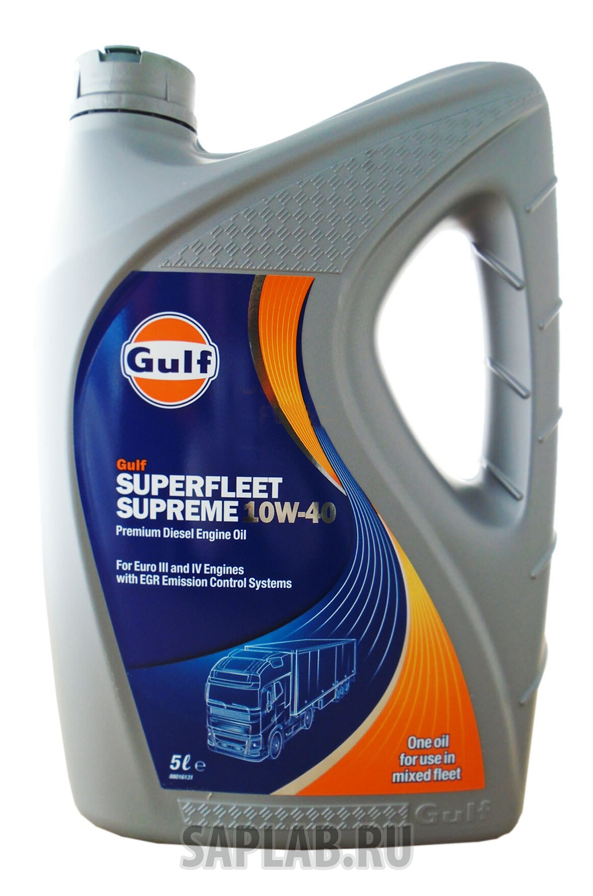 Купить GULF 122140401618 Моторное масло Gulf Superfleet Supreme 10W-40 5л