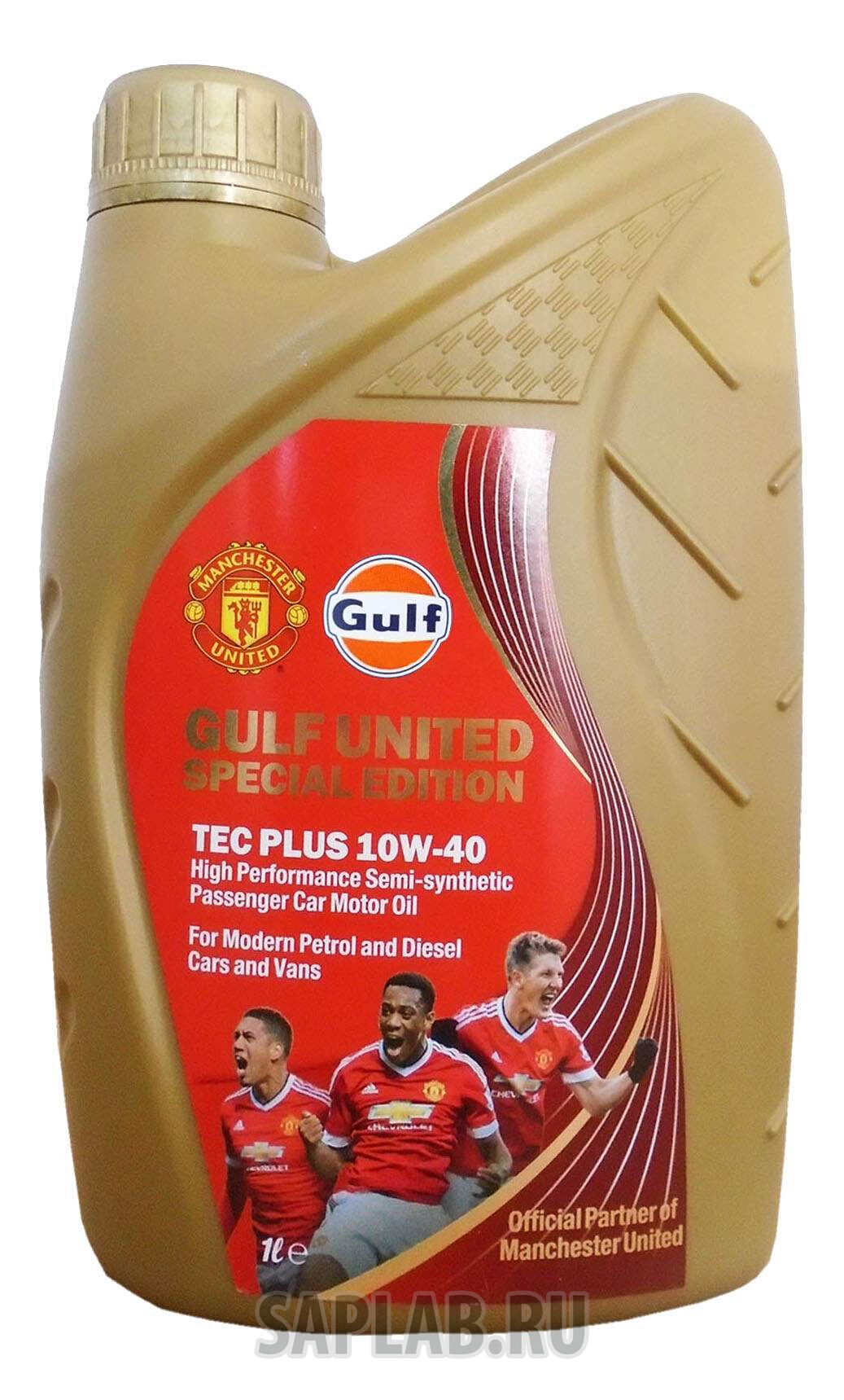 Купить GULF 123118001756 Моторное масло Gulf United TEC Plus 10W-40 1л