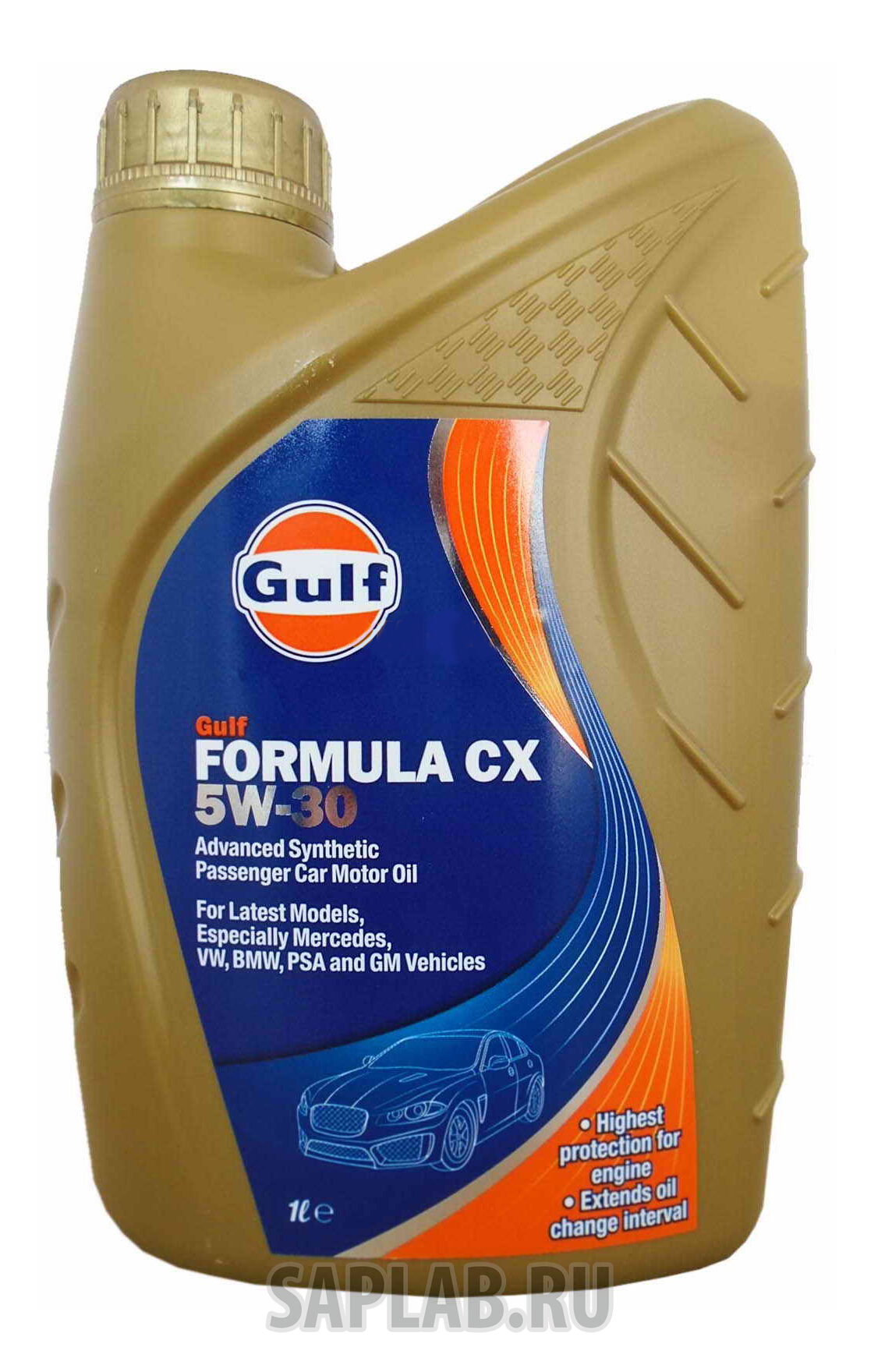 Купить GULF 130803401756 Моторное масло Gulf Formula CX 5W-30 1л