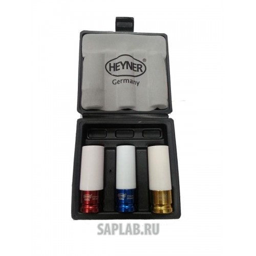 Купить HEYNER 348500 Набор головок для ударного гайковерта, 3 шт. 86 мм.(17 мм, 19 мм, 21 мм)