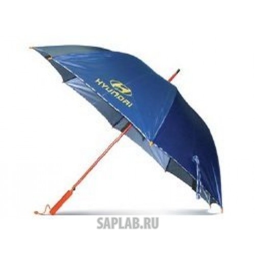 Купить Hyundai 080E000650 Зонт трость с логотипом Hyundai, артикул 080E000650