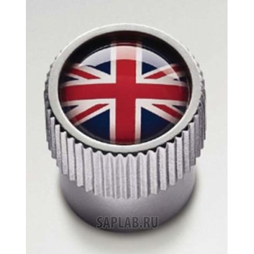 Купить Jaguar C2D19599 Набор из 4-х колпачков ниппелей Jaguar Valve Stem Marcue Caps, Union Jack Logo, артикул C2D19599