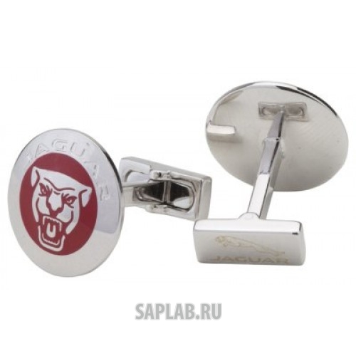 Купить Jaguar JACL275RDA Запонки Jaguar Growler Graphic Cufflinks - Red, артикул JACL275RDA